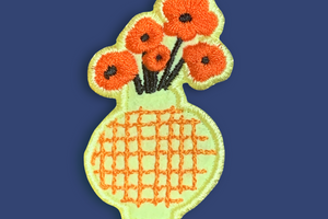 Vase et fleur