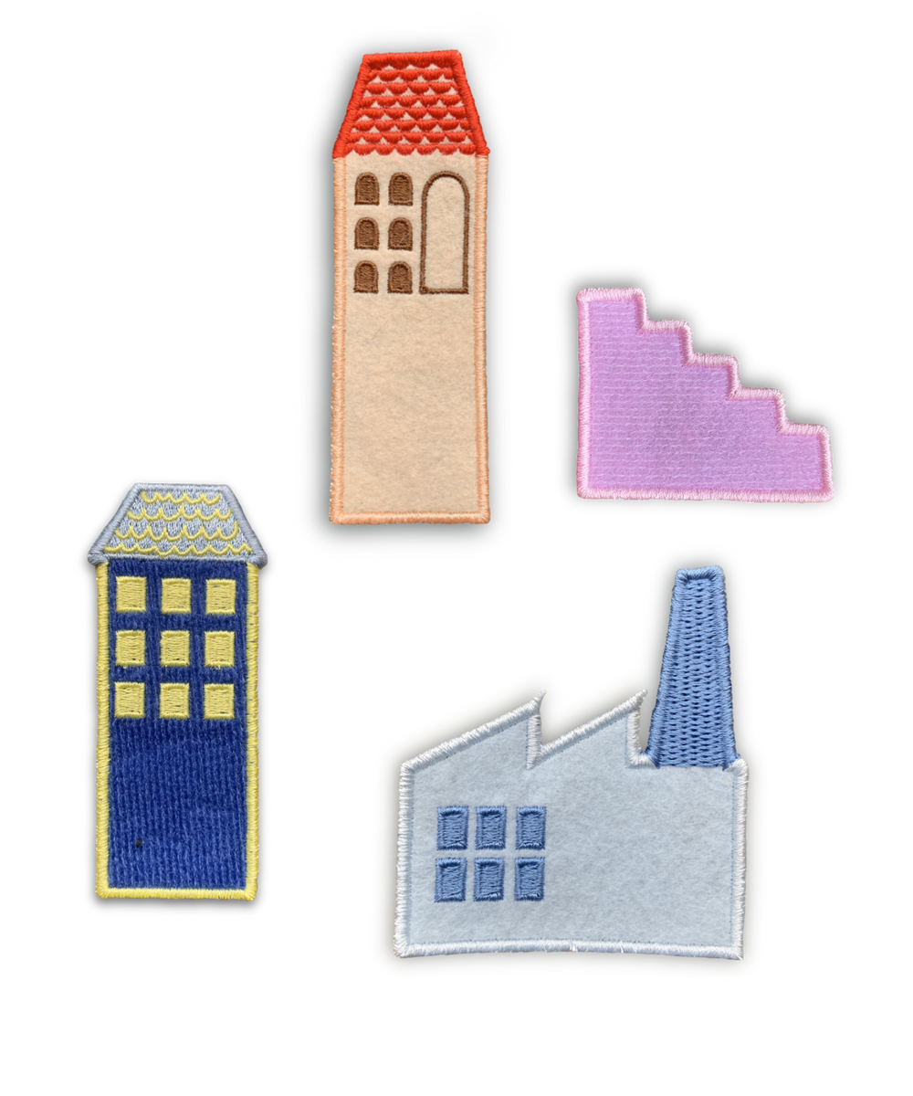 Set d'écussons - La ville