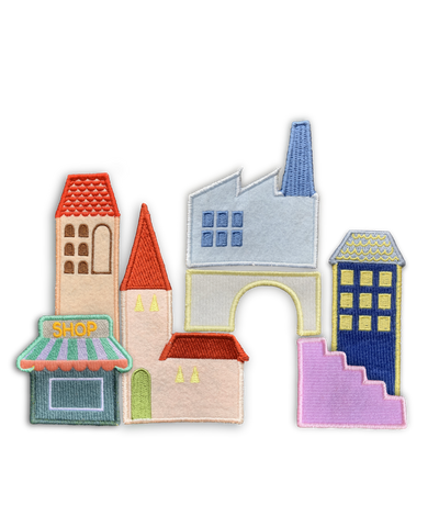 Set d'écussons - La ville