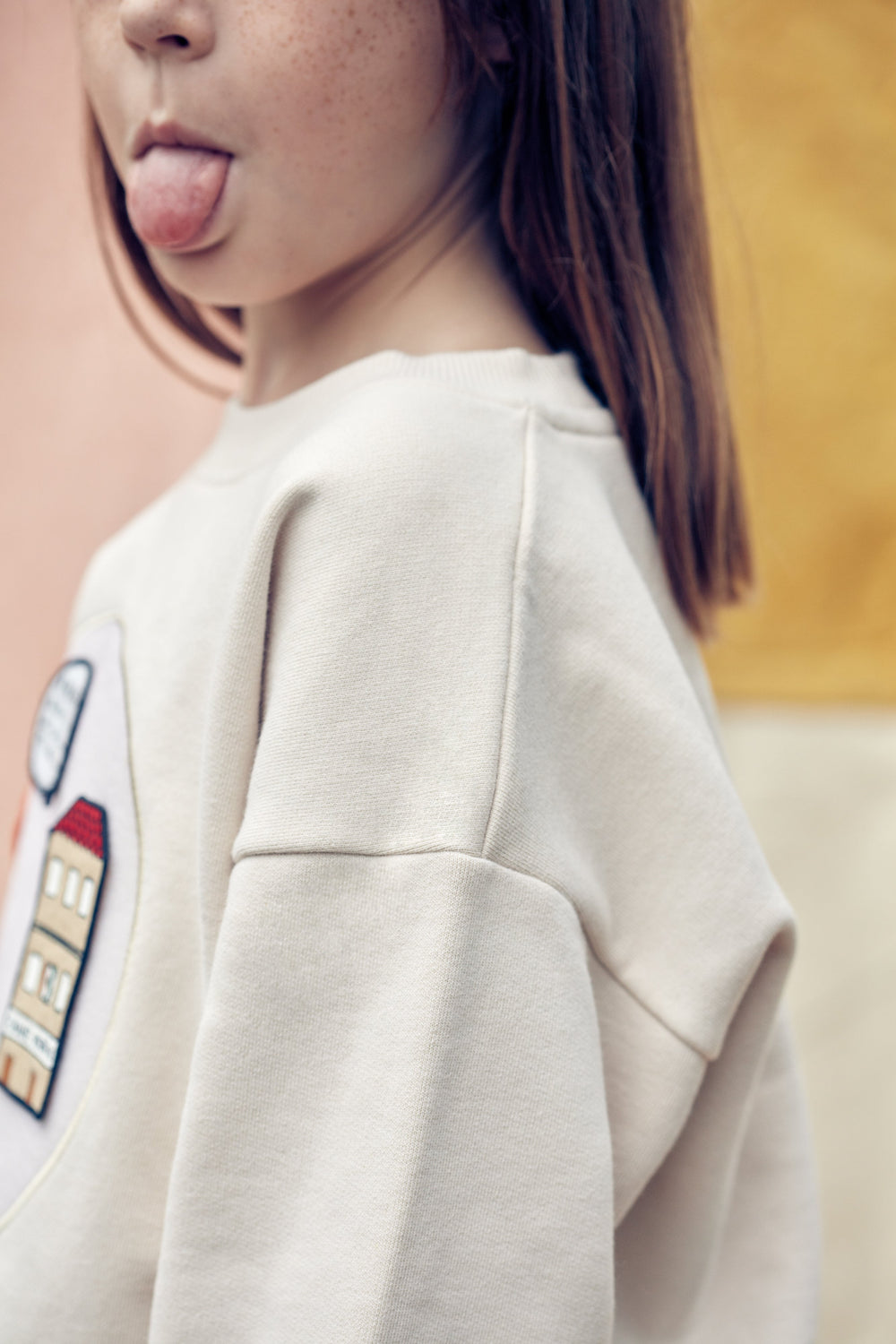 Sweat à scratcher - Beige Sablé