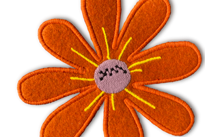 Fleur orange