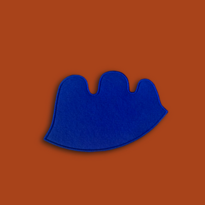 Puzzle bleu foncé