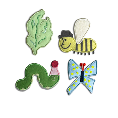 Mini set d'écussons - Petites bêtes